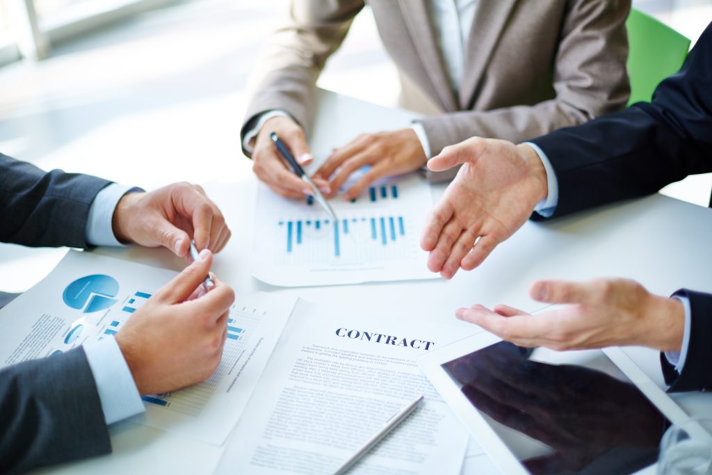 Risk management dashboard interface